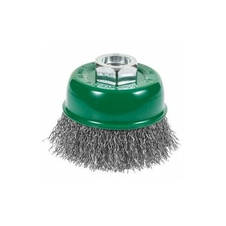 Holex Cup Brush, Stainless Steel Wire, 80 mm 573205 80